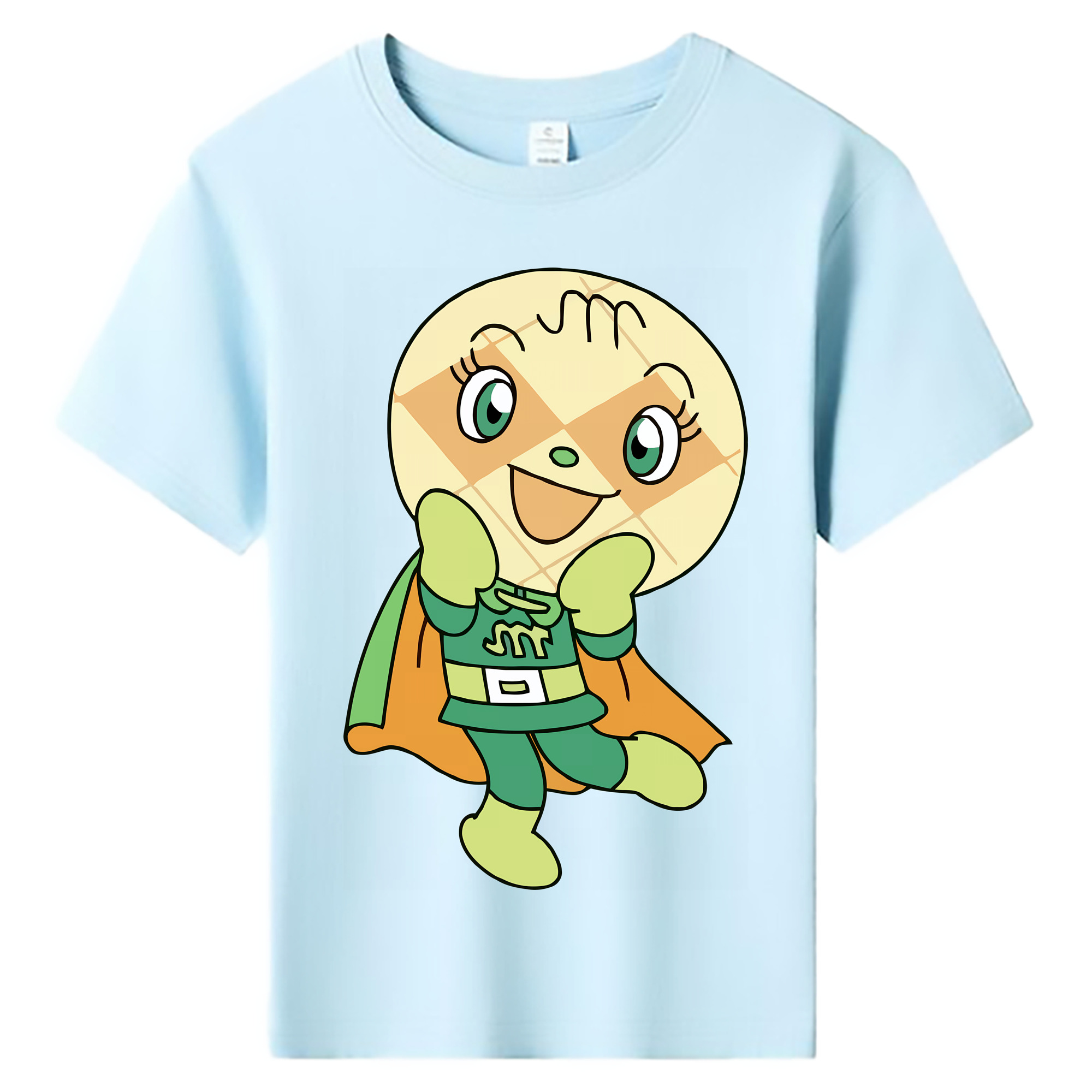 （画像用） アンパンマン Anpanman 綿100％キッズTシャツ（フロントプリント）